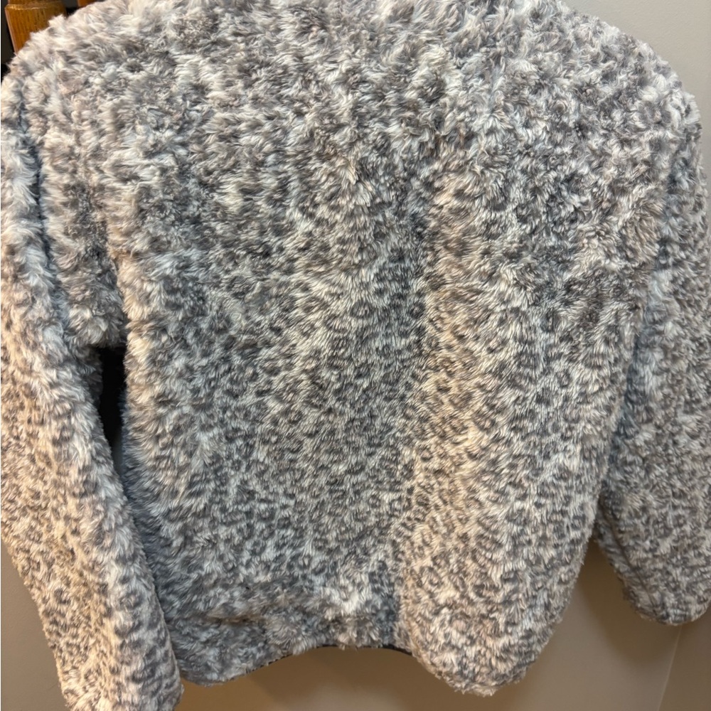 Cozy Kids Teddy Jacket - Gray